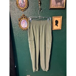Fabletics Womens Green Joggers Sz Medium